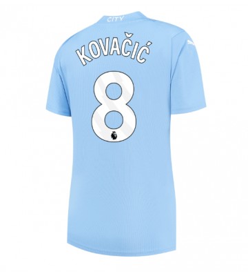 Manchester City Mateo Kovacic #8 Replika Hjemmebanetrøje Dame 2023-24 Kortærmet